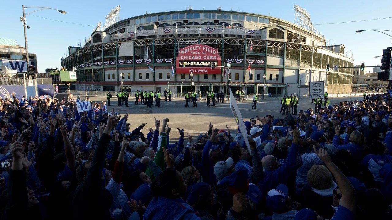 cubs celebrate world series