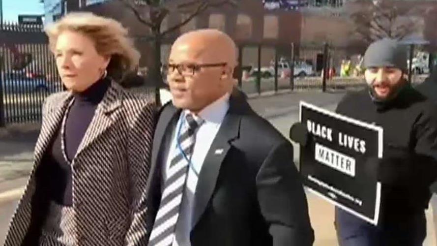 DeVos gets up close and personal with intolerant left