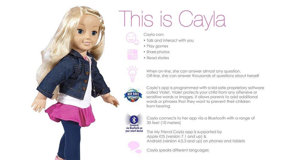 talking cayla doll