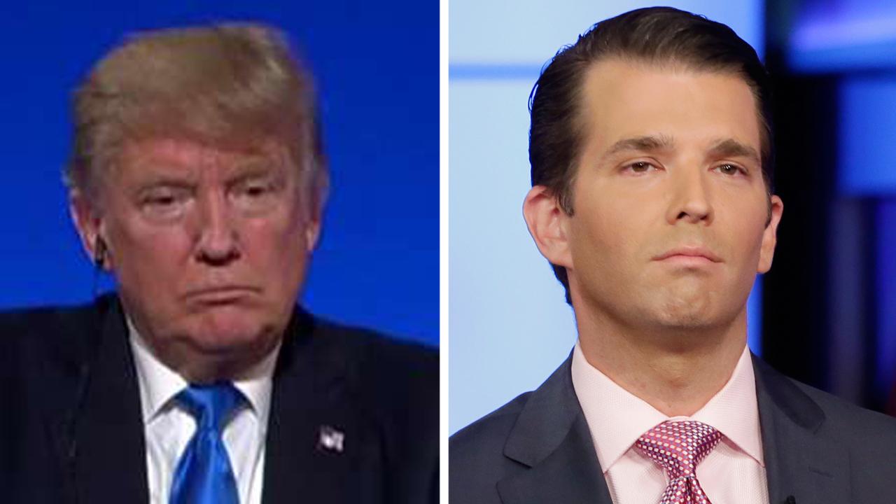 Trump tweets about Donald Jr.'s controversial meeting with Russian ...
