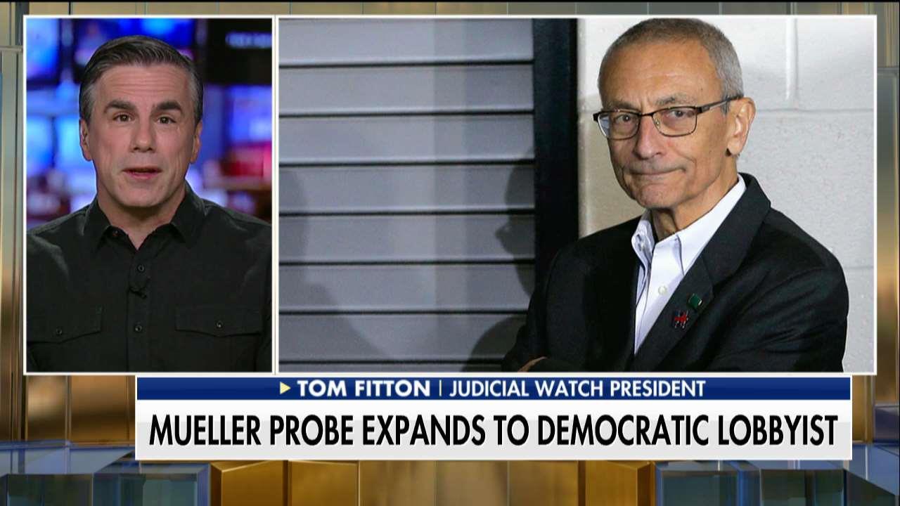 Tom Fitton Slams Mueller for 'Disparate Treatment' Between Trump Team ...