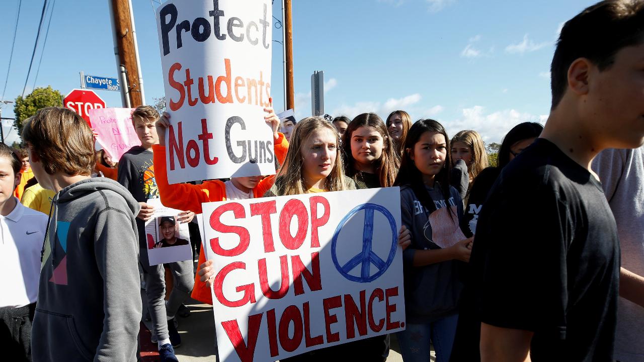 Students stage nationwide walkouts to protest gun violence | Fox News Video