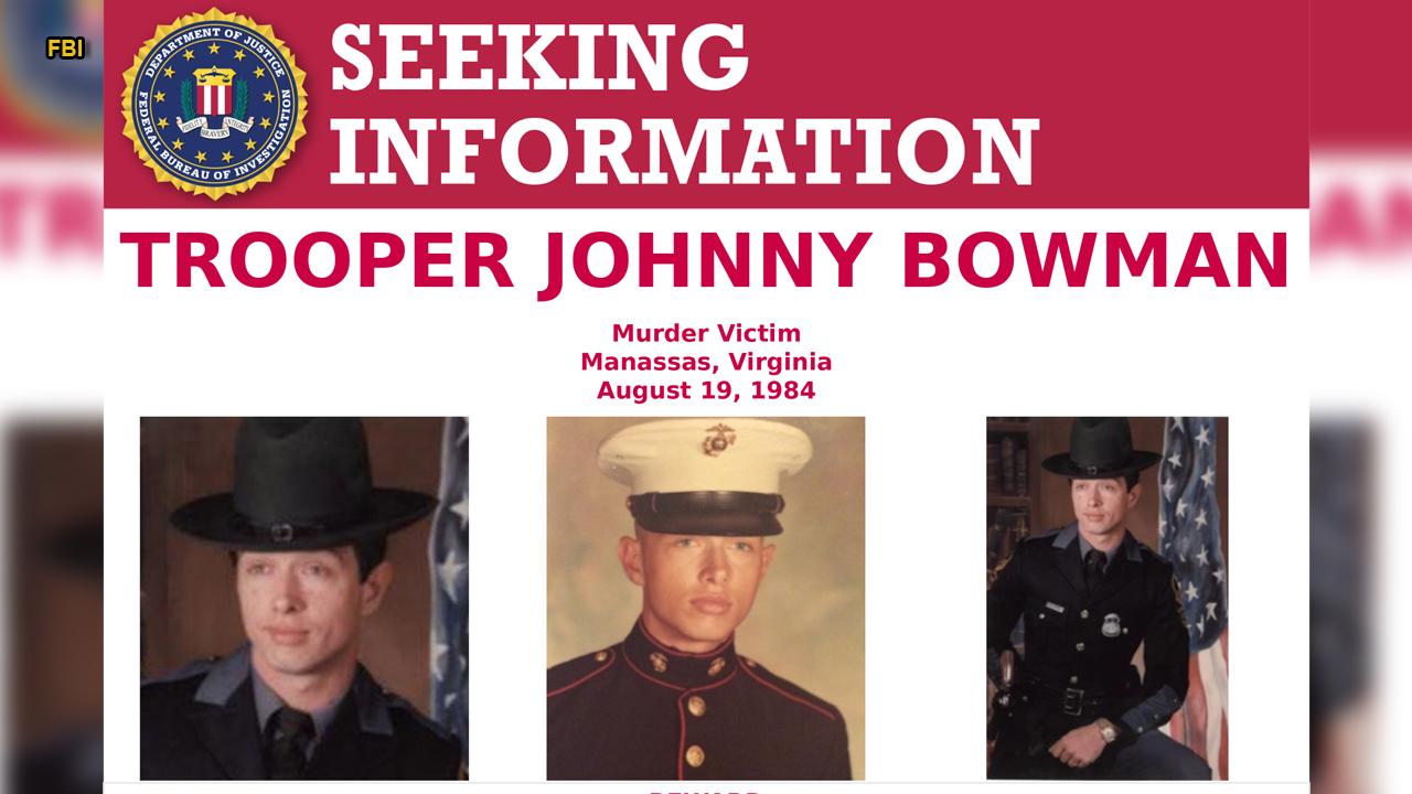 Reward offered in cold case death of Virginia State Trooper