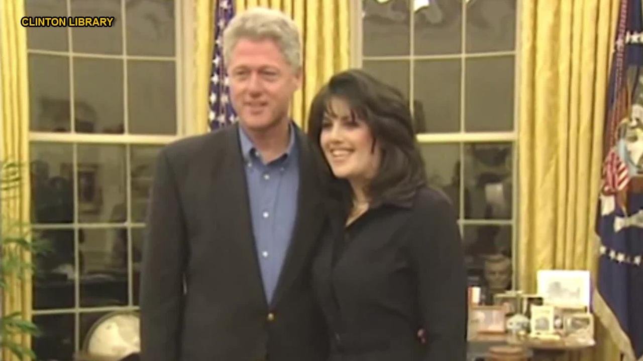 Newly Released Video Shows Bill Clinton With Monica Lewinsky In The
