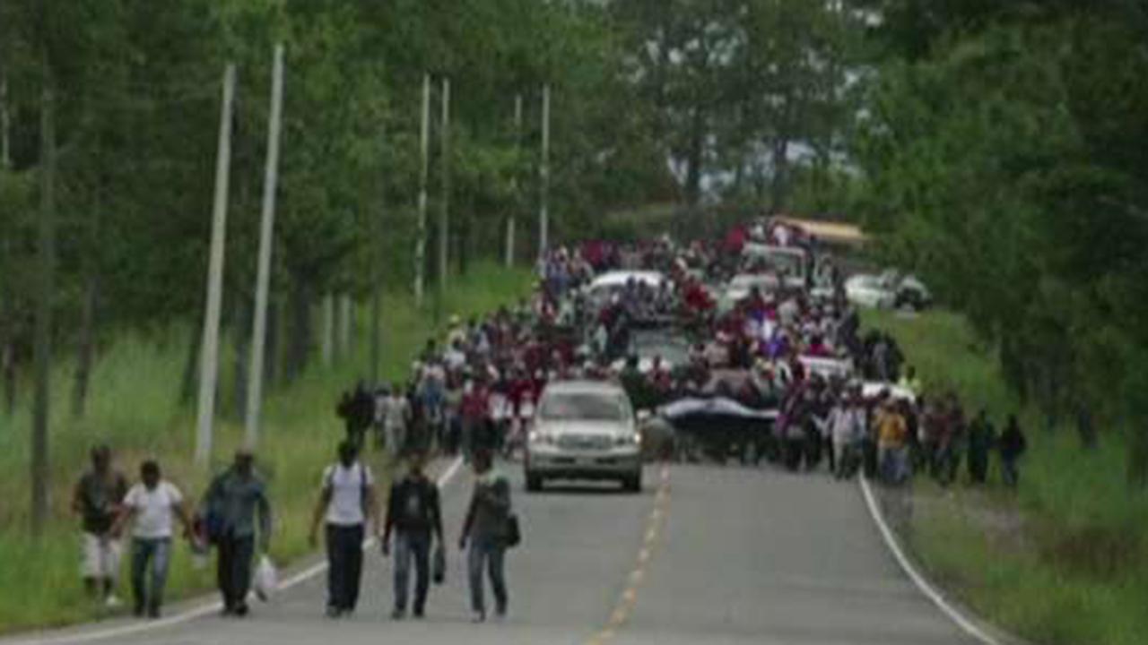 Another migrant caravan marching to US