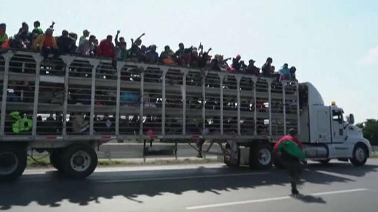 How prepared is US law enforcement for the migrant caravan?