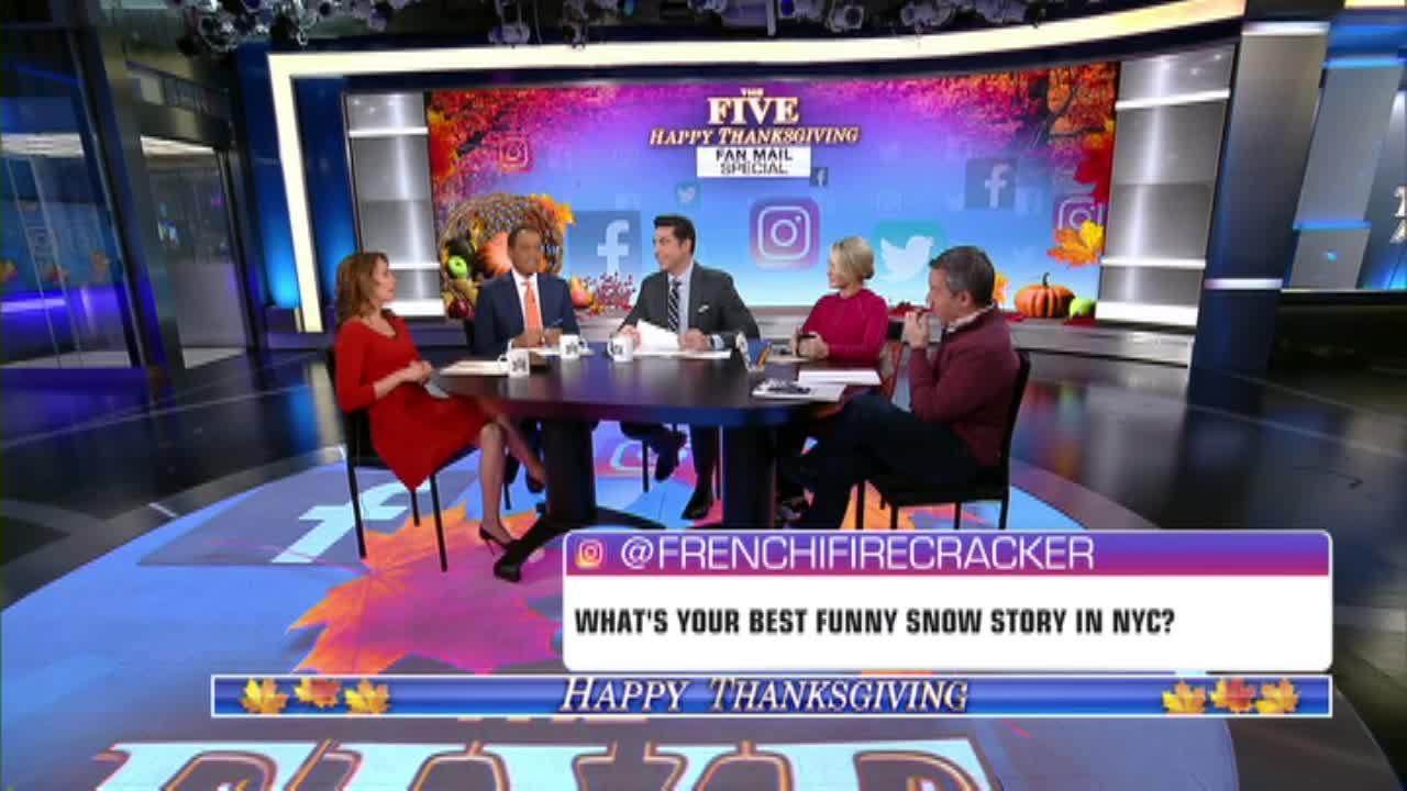 'The Five' co-hosts answer fans' Thanksgiving questions | Fox News Video