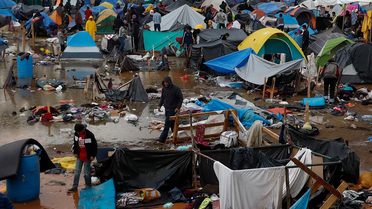 Caravan Migrants Begin To Breach Border As Frustration With Slow Asylum