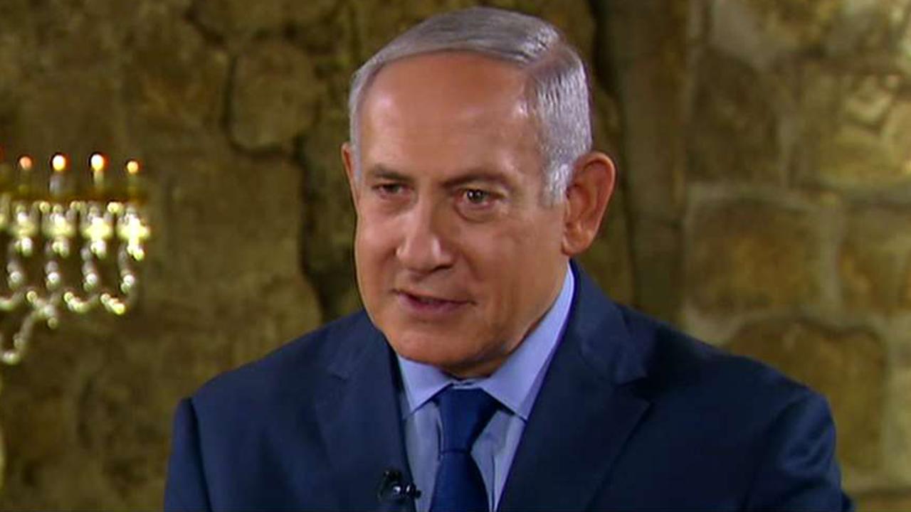 Netanyahu talks sanctions on Iran, terror tunnels in Israel
