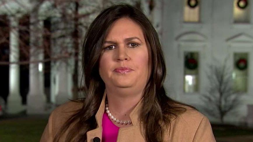 Sarah Sanders reacts to Pelosi's comments on gov't shutdown