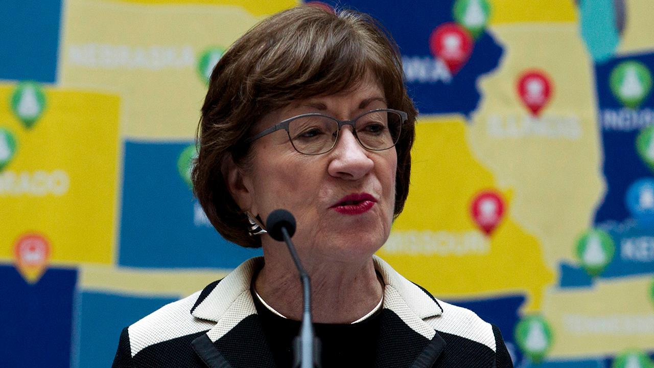 Sen. Collins received harassing voicemails ahead of Kavanaugh vote