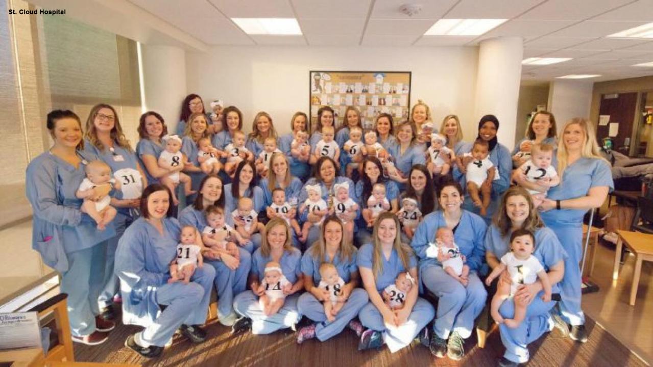 16 babies born in 17 hours at Regions Hospital – Twin Cities