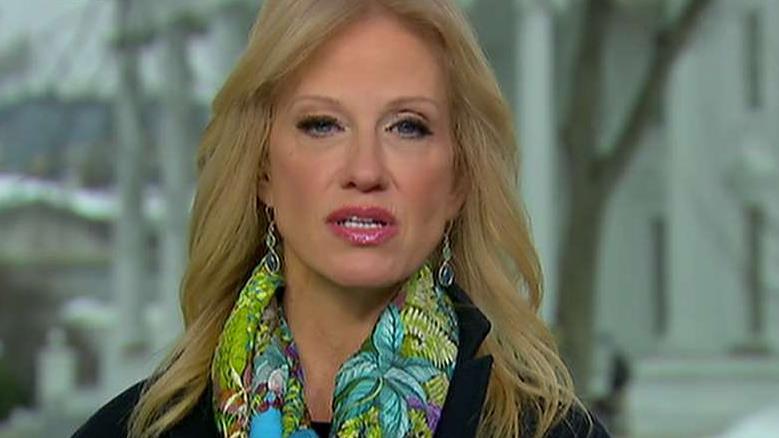 Kellyanne Conway says that the BuzzFeed article is alarming because of ...