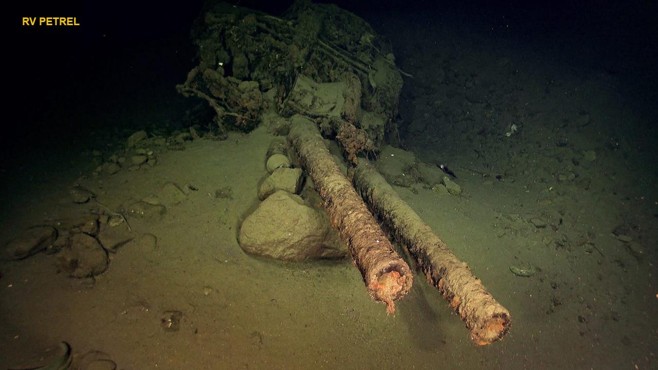 the wreckage of which world war ii navy ship was recently discovered in the pacific