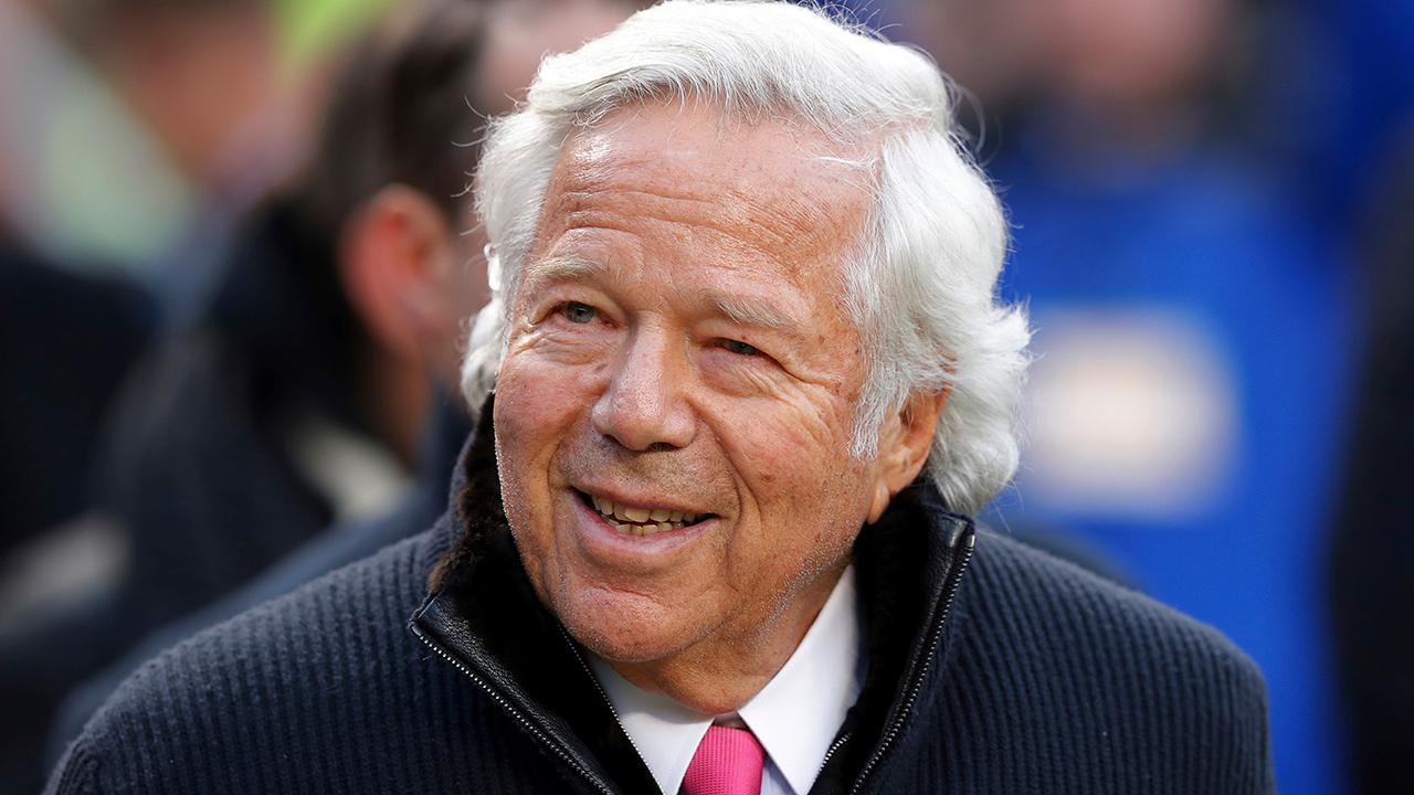Patriots owner Robert Kraft charged with soliciting sex at a Florida spa