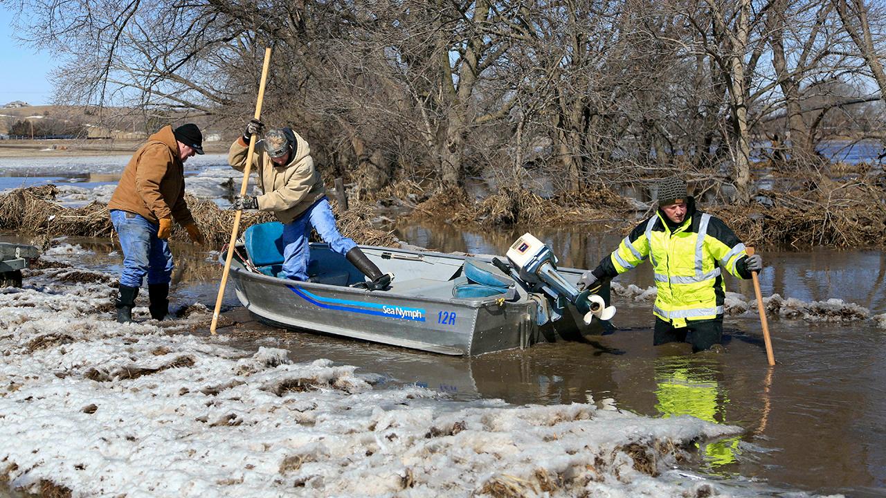 Rescues and evacuations underway in Nebraska following flooding