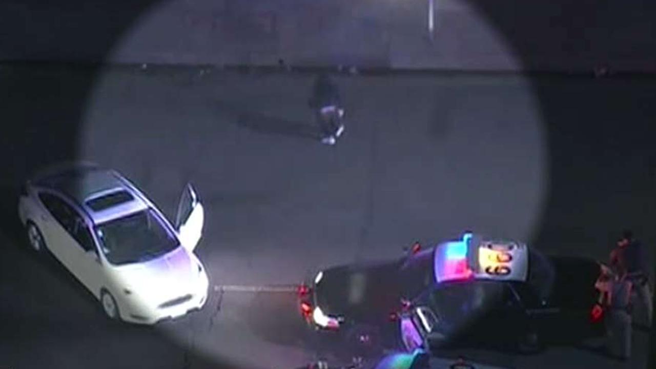 Socal Car Chase Ends With Breakdance - The Demon's Den