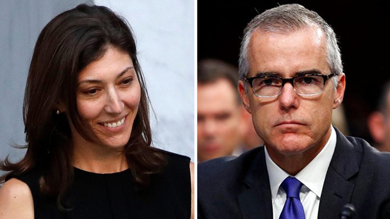 Newly obtained texts between Andrew McCabe and Lisa Page reveal that they mocked President Trump