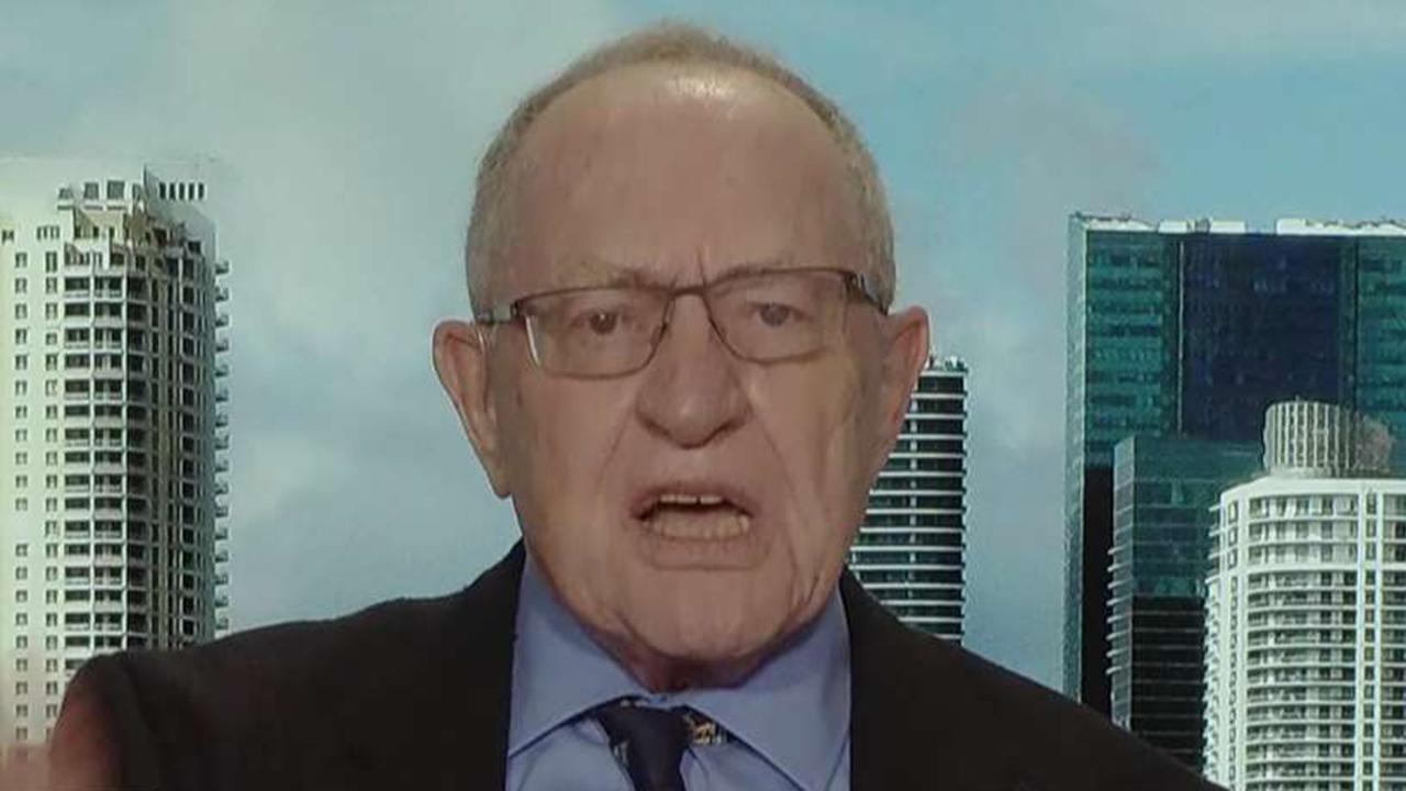 Alan Dershowitz says Mueller's equivocation over obstruction of justice is a 'cop out'