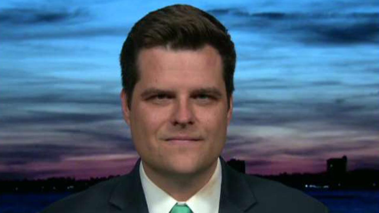 Gaetz: Barr is committed to transparency with Mueller report | Fox News ...