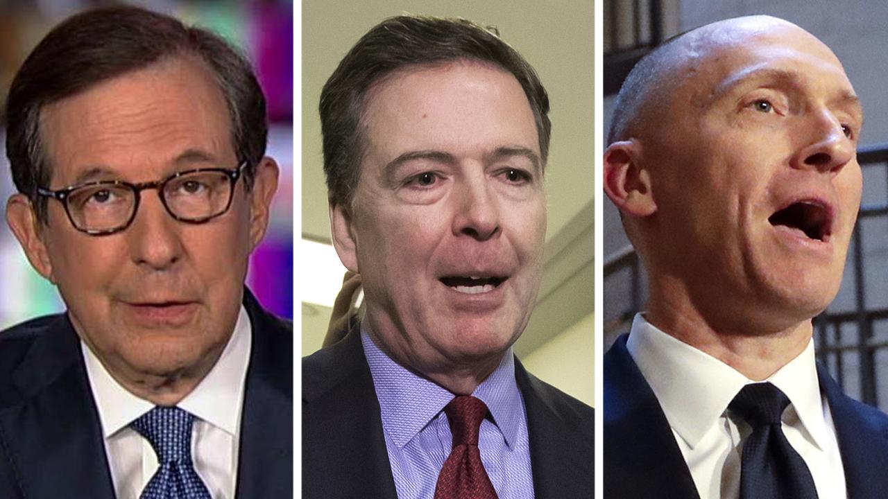 Chris Wallace says two people come out of the Mueller report fairly well: James Comey and Carter Page
