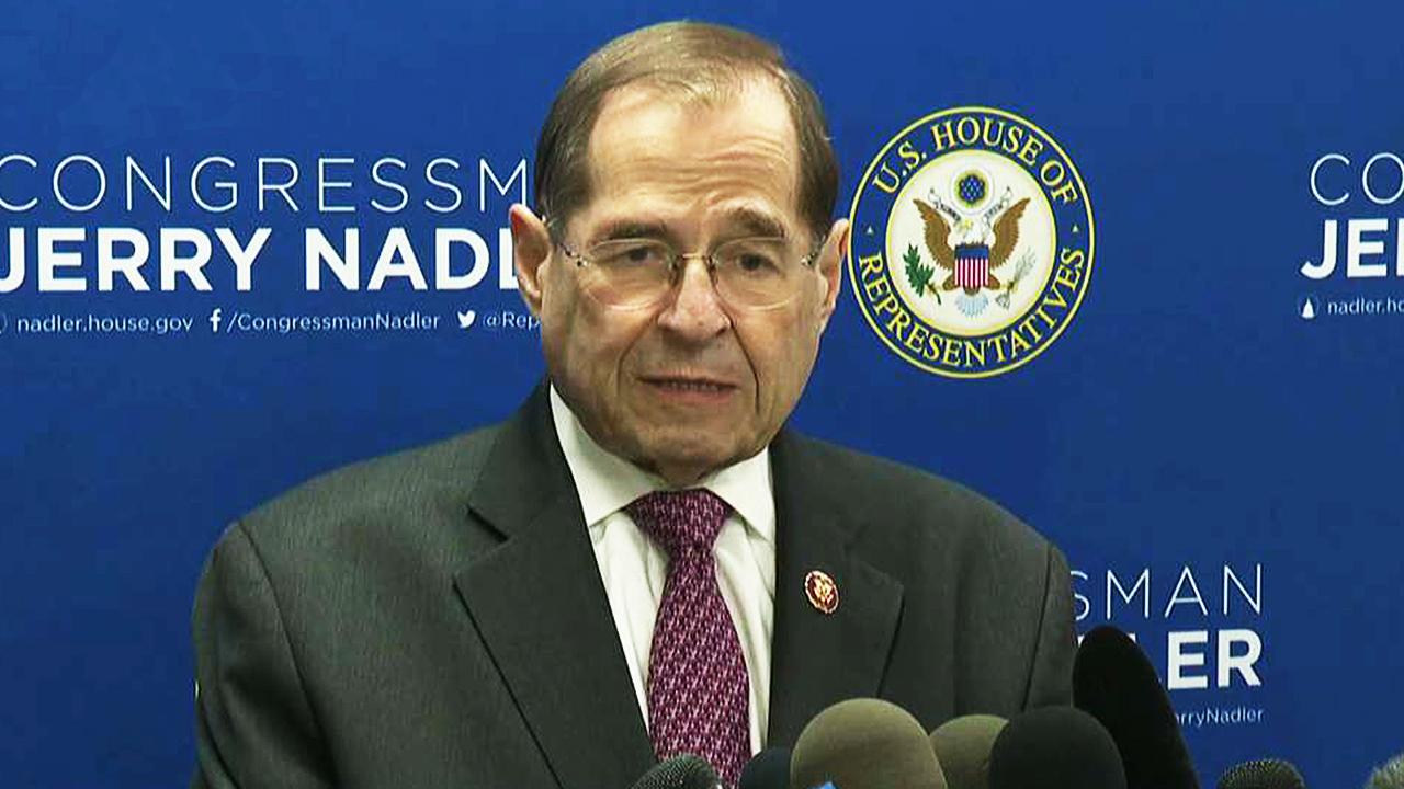 Jerry Nadler calls for Robert Mueller to testify on Capitol Hill, DOJ to provide unredacted Mueller report