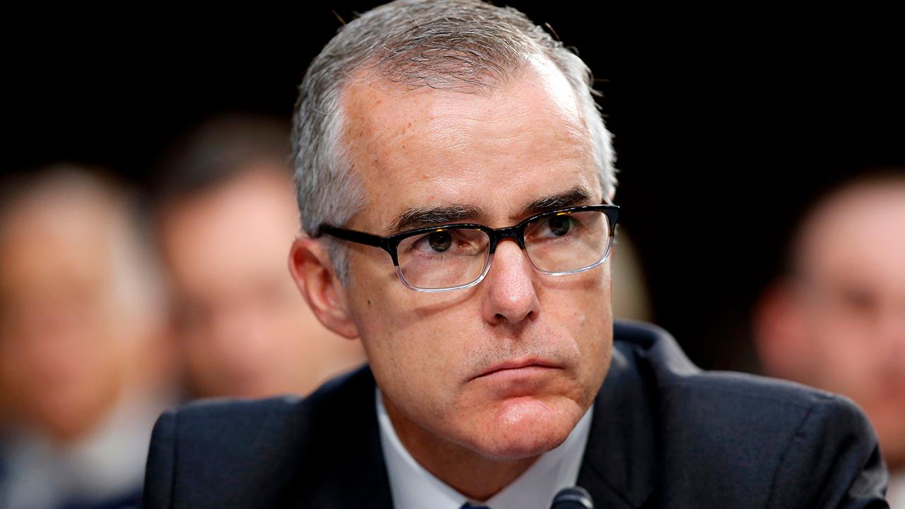 McCabe says Mueller report validates choices FBI made on Russia probe