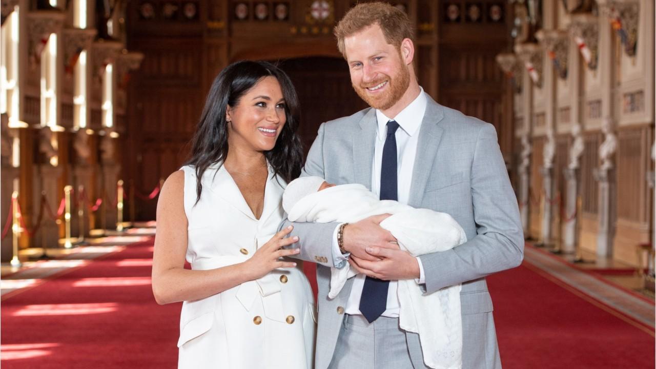 Prince Harry and Meghan Markle share sweet Father's Day photo of Archie - Fox News