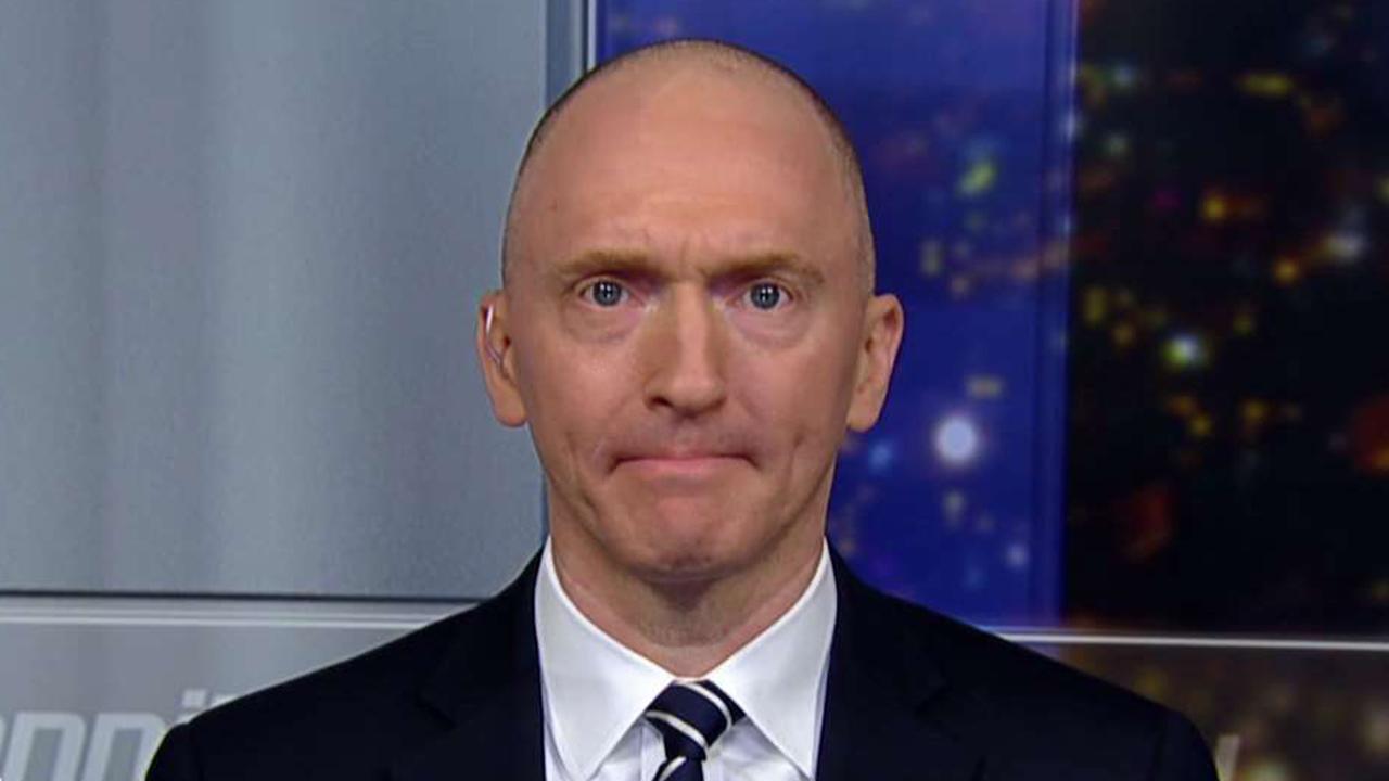 FOX NEWS: Carter Page: It was not an attack on me, it was an attack on Trump