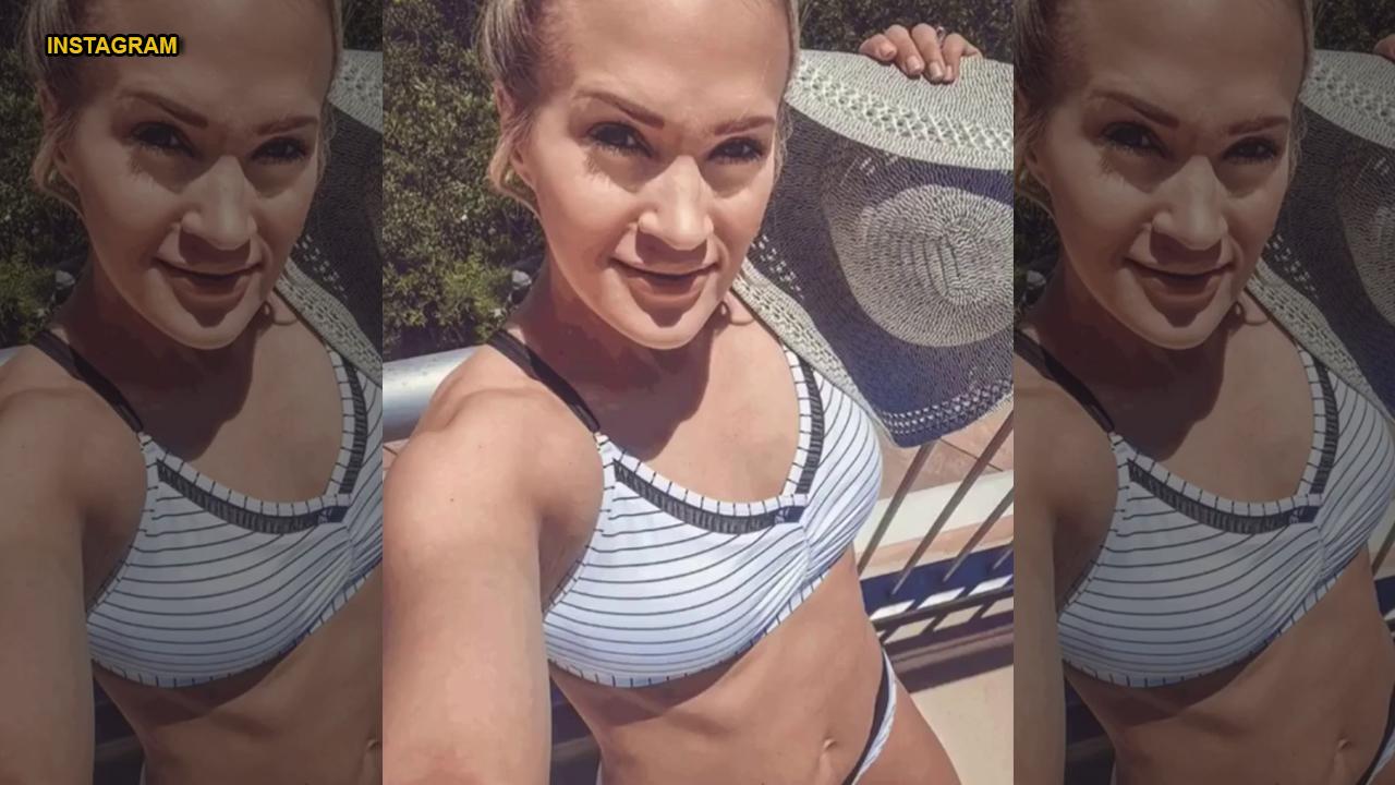 Carrie Underwood shows off fit post-baby body in bikini snap to