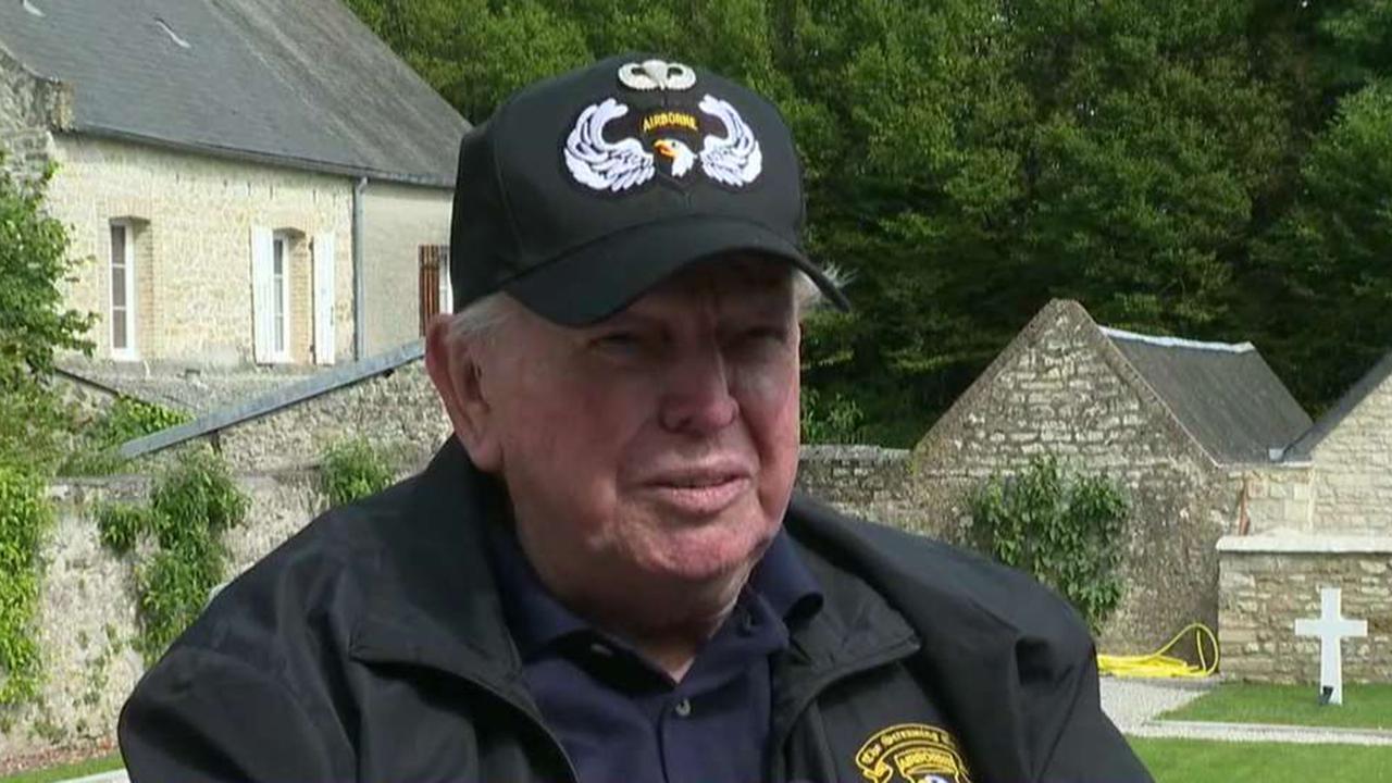 94-year-old veteran returns to France for D-Day anniversary