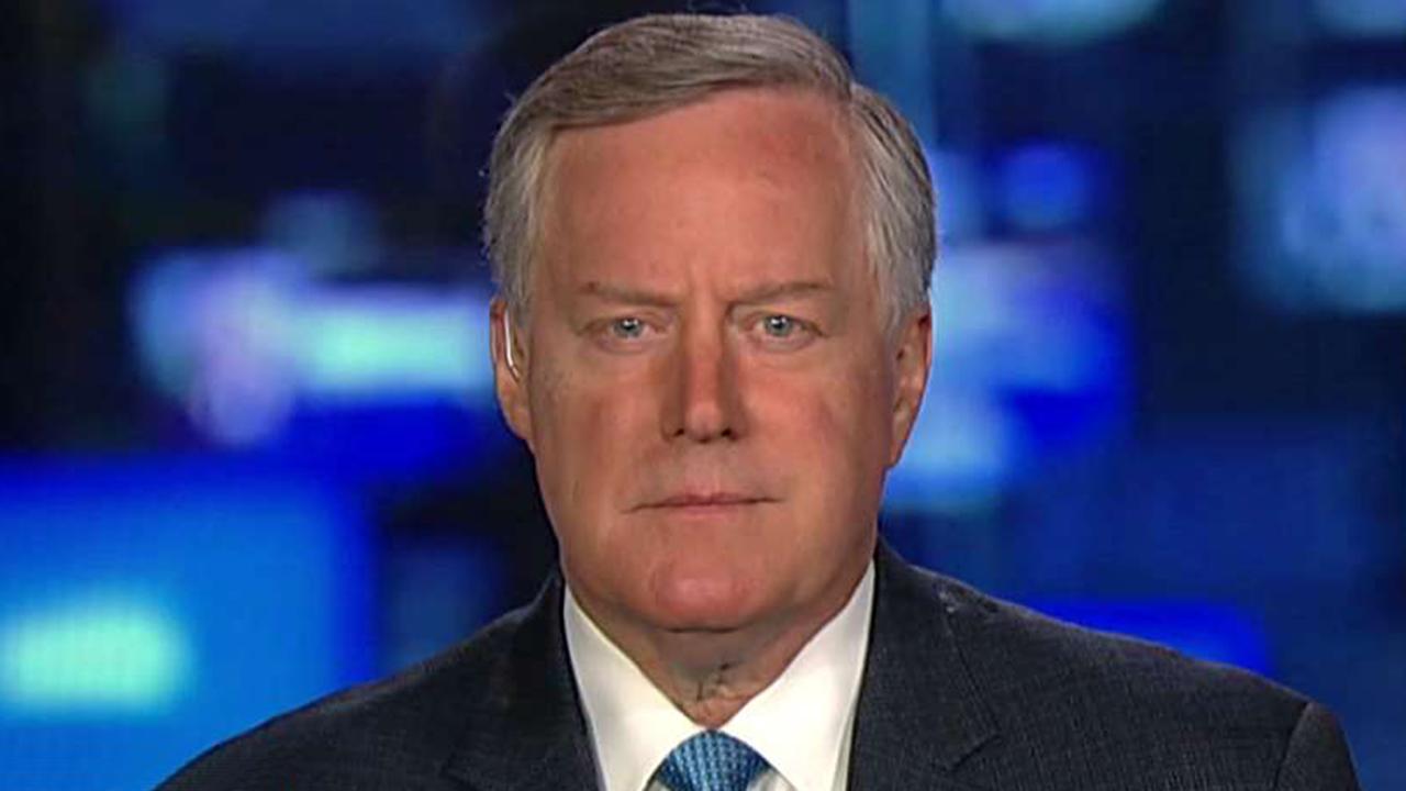 Rep. Meadows: The president has acted appropriately despite opposition from my Democratic colleagues