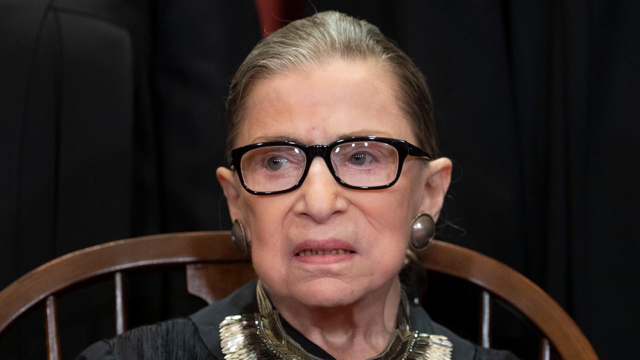 Justice Ruth Bader Ginsburg hints at sharp divisions within the Supreme Court
