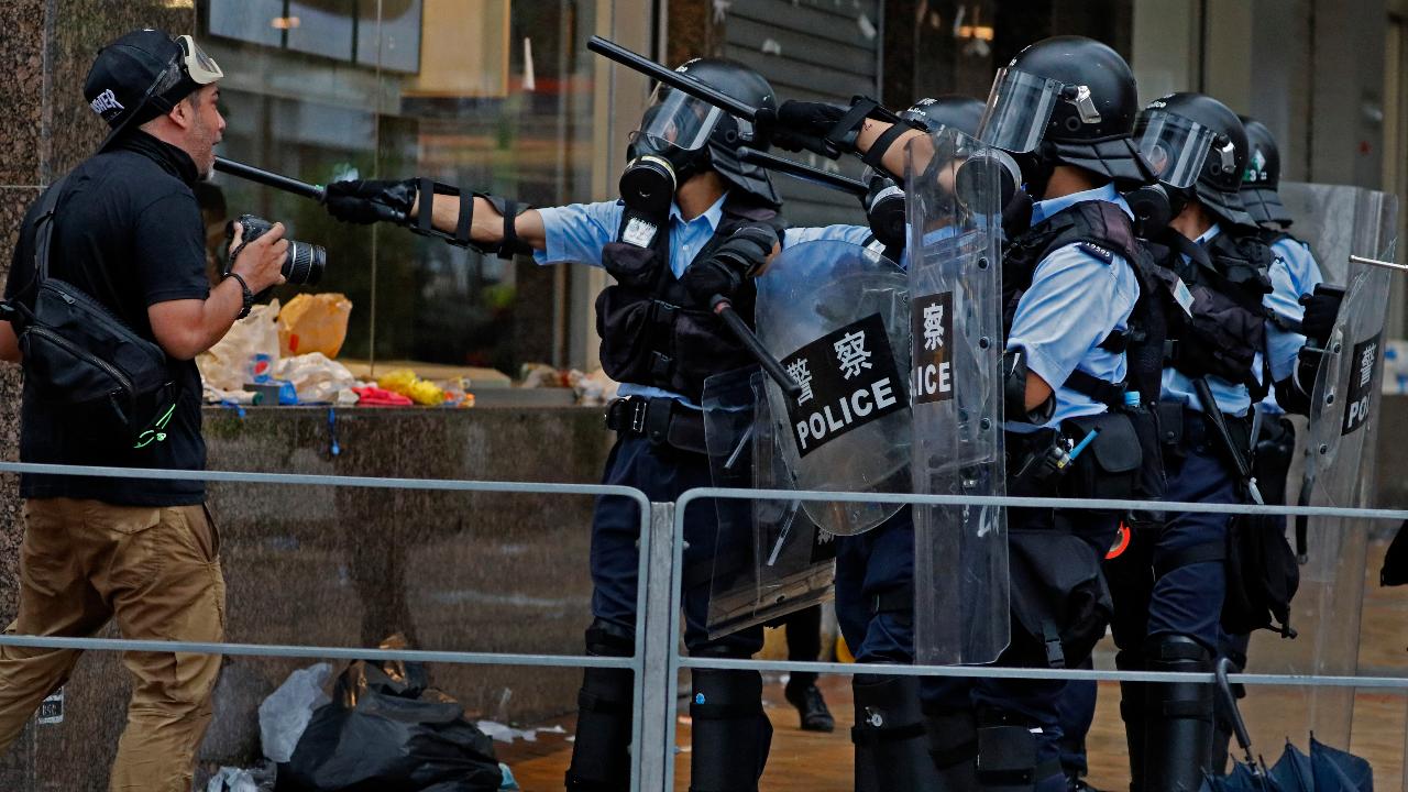 Protests breakout in Hong Kong over China extradition bill