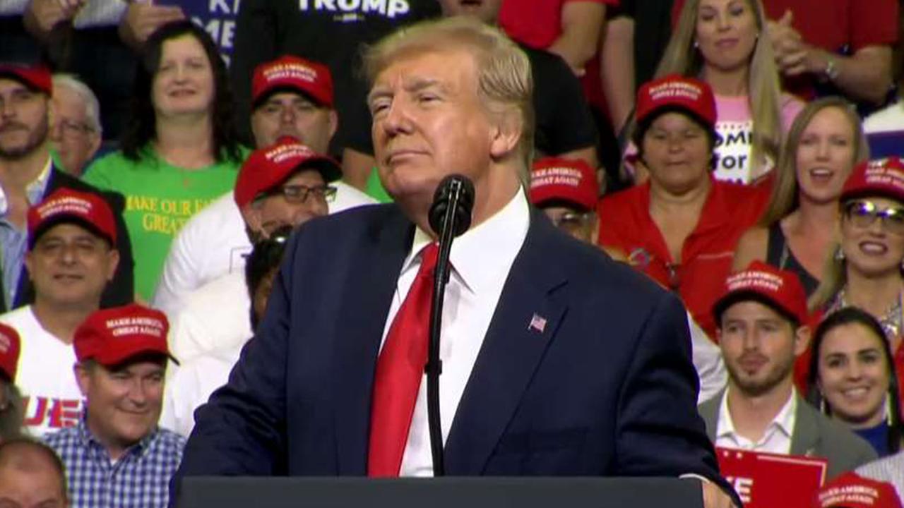 President Trump Unveils 2020 Slogan To Replace 2016 Rallying Cry During Campaign Rally Fox News