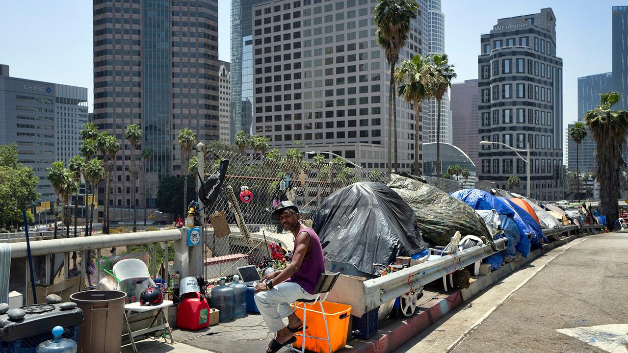 Homelessness surges in Los Angeles despite increase in spending to combat it