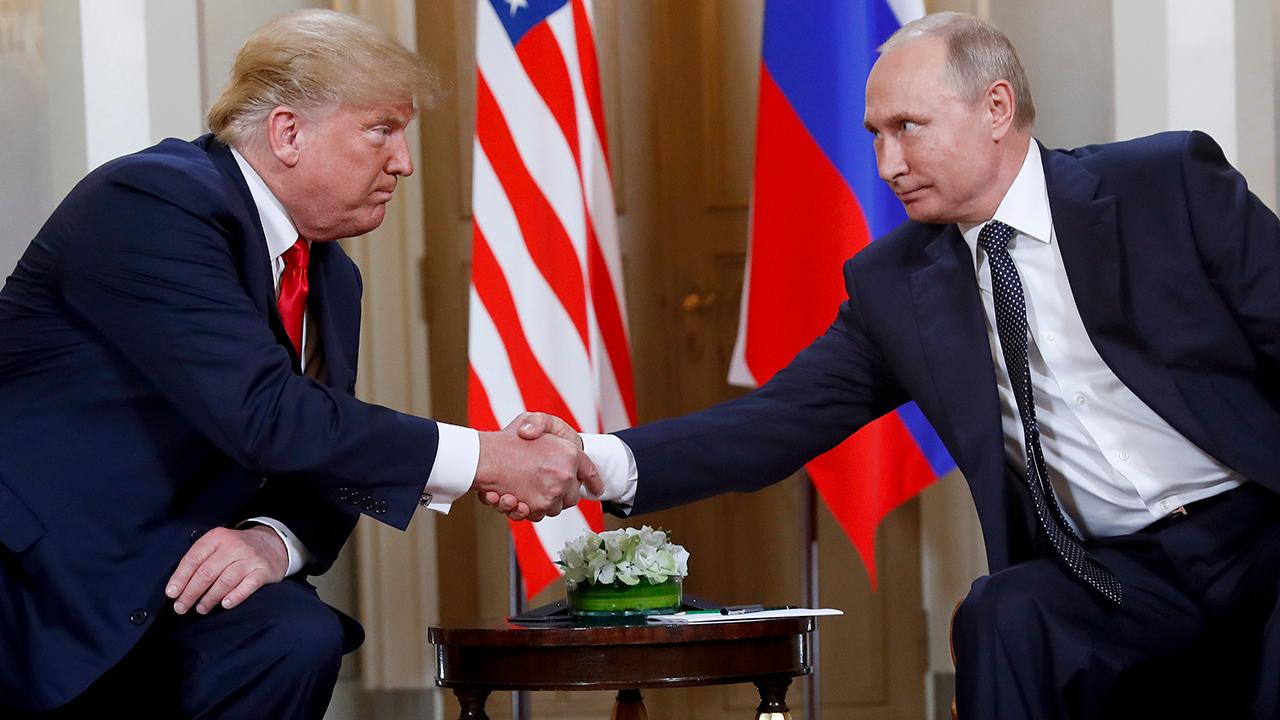 Trump appears to joke with Putin about election meddling, fake news