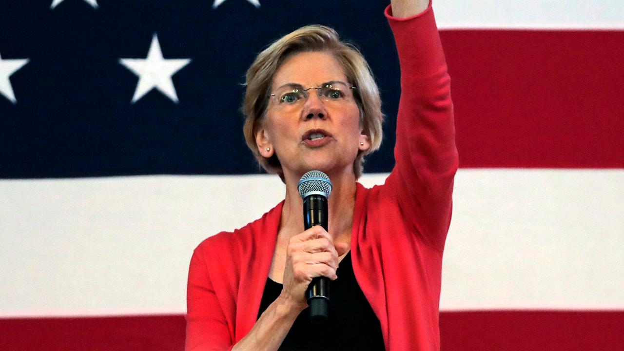 Warren secures spot behind Biden 1