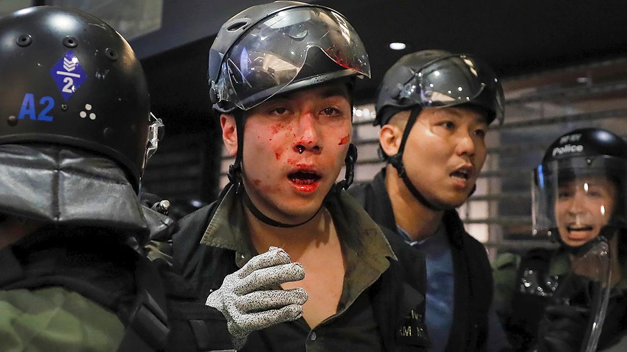 Violent Hong Kong protests enter sixth week