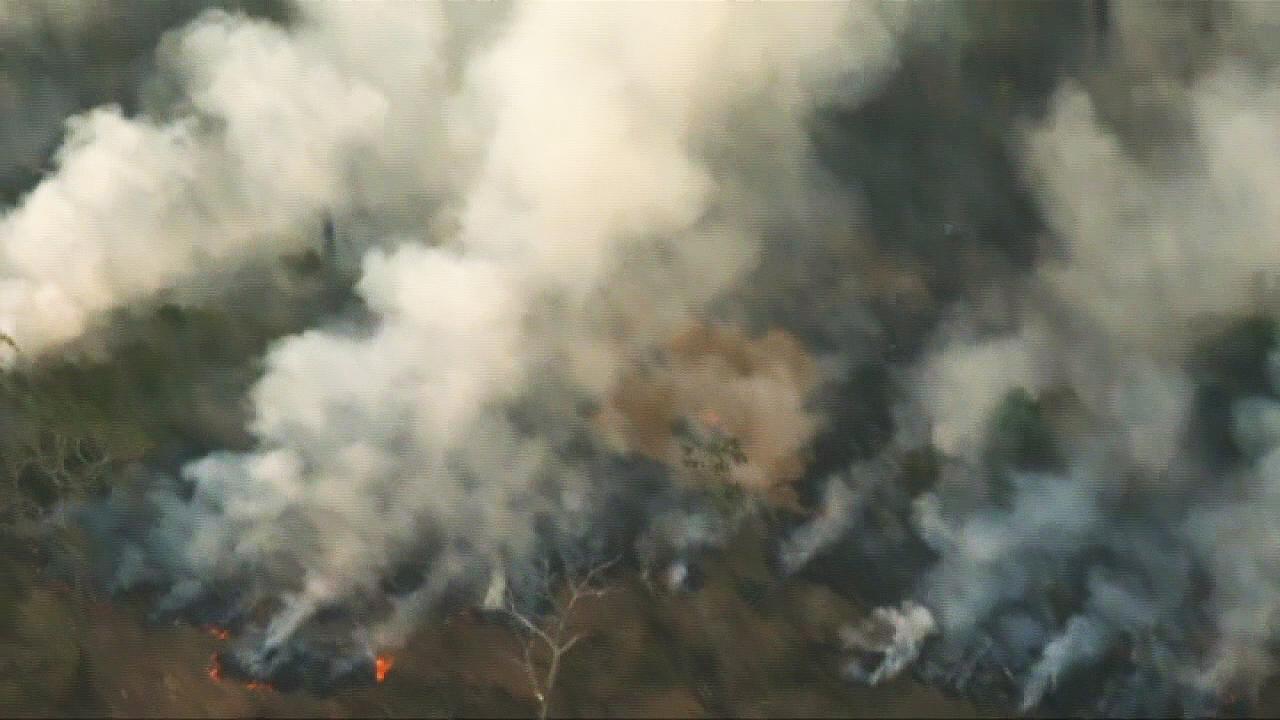 Record number of wildfires scorch Brazil's Amazon rainforest