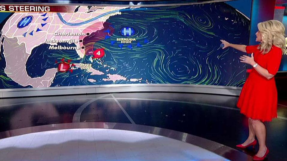 Hurricane Dorian shifts closer to Florida coast