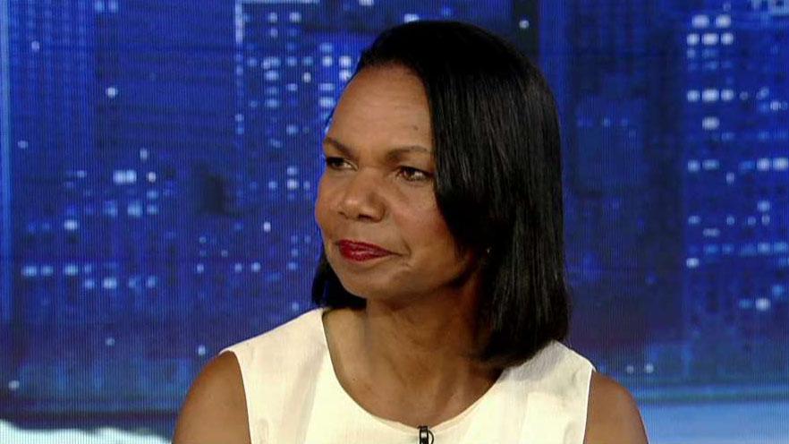 Condoleezza Rice: President and National Security Advisor must be on the same page
