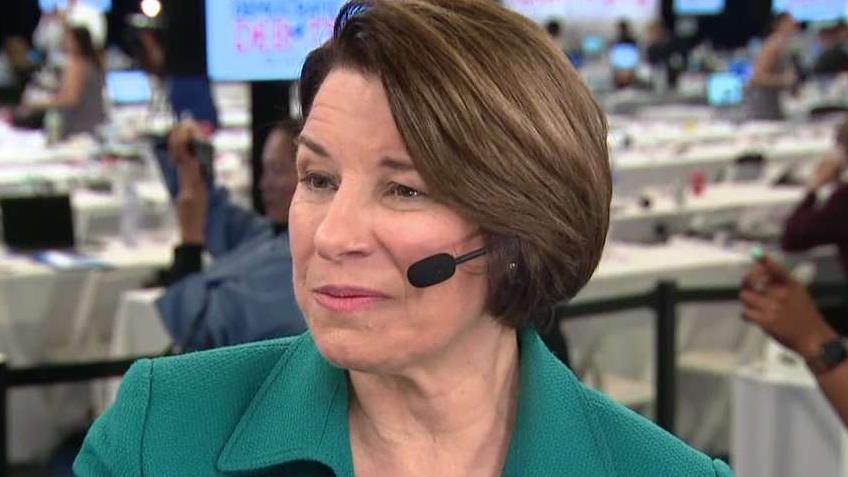 Klobuchar challenged by Fox News' Bret Baier on Georgia election fraud claims.