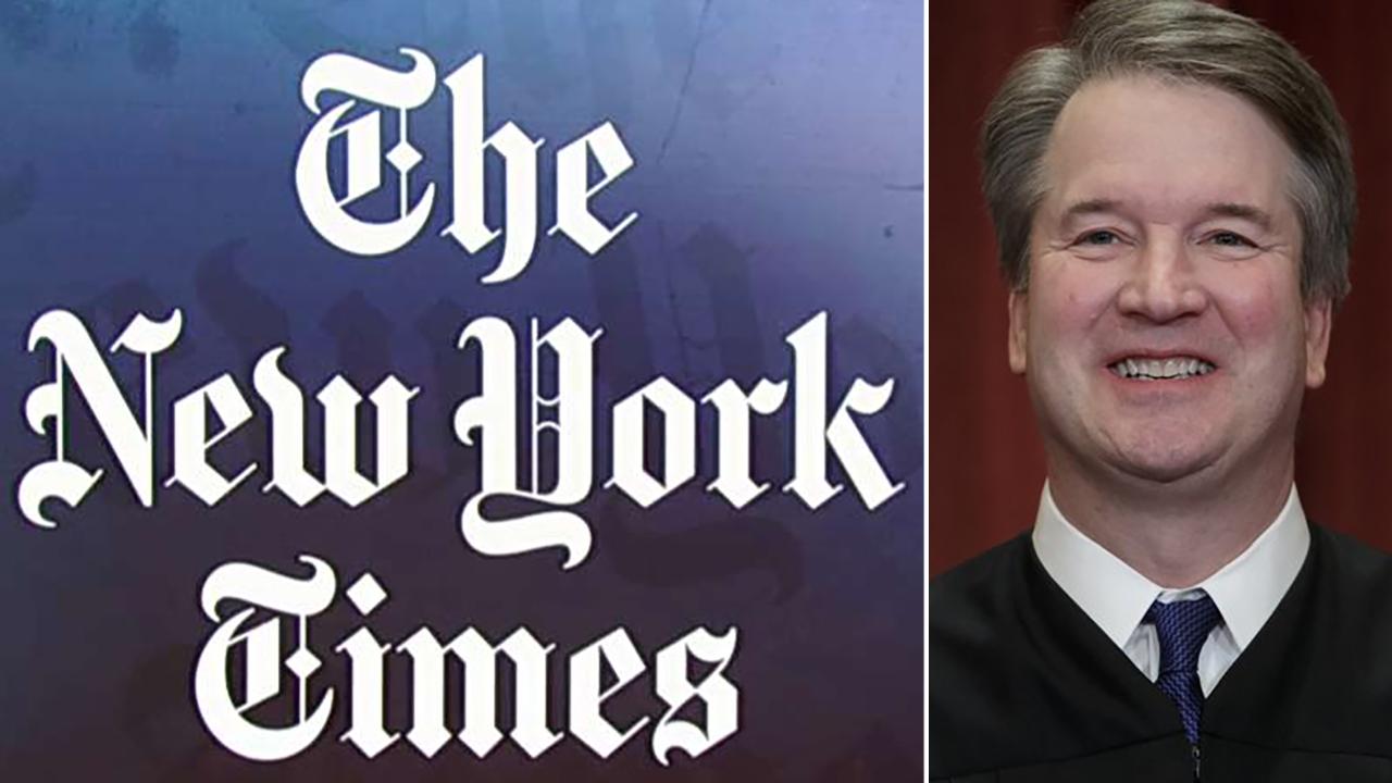 Washington Post Says It Passed On New York Times Now Revised Kavanaugh 6314