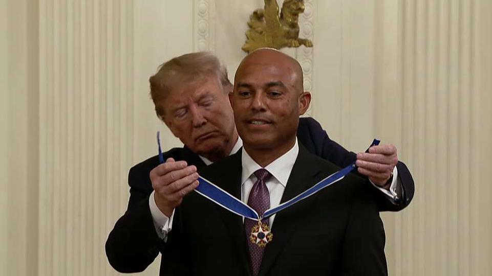 Yankees legend Mariano Rivera receives Medal of Freedom