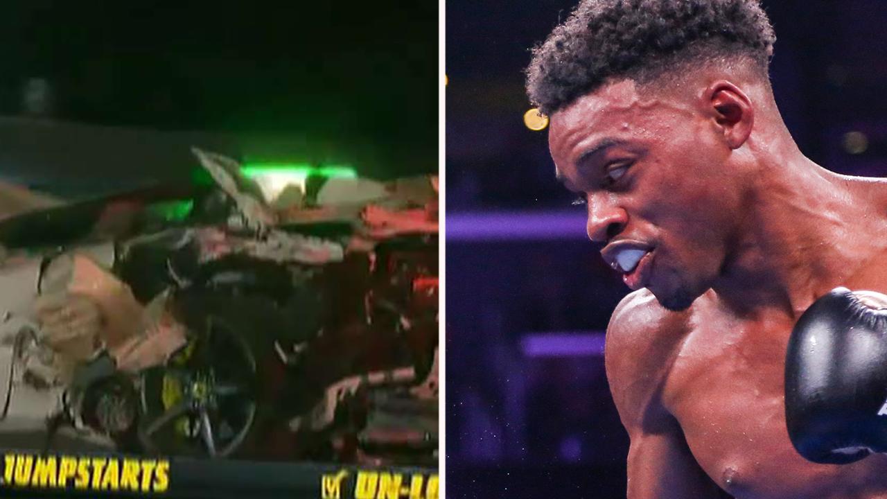 Video of Errol Spence Jr. crash released; boxing champ in