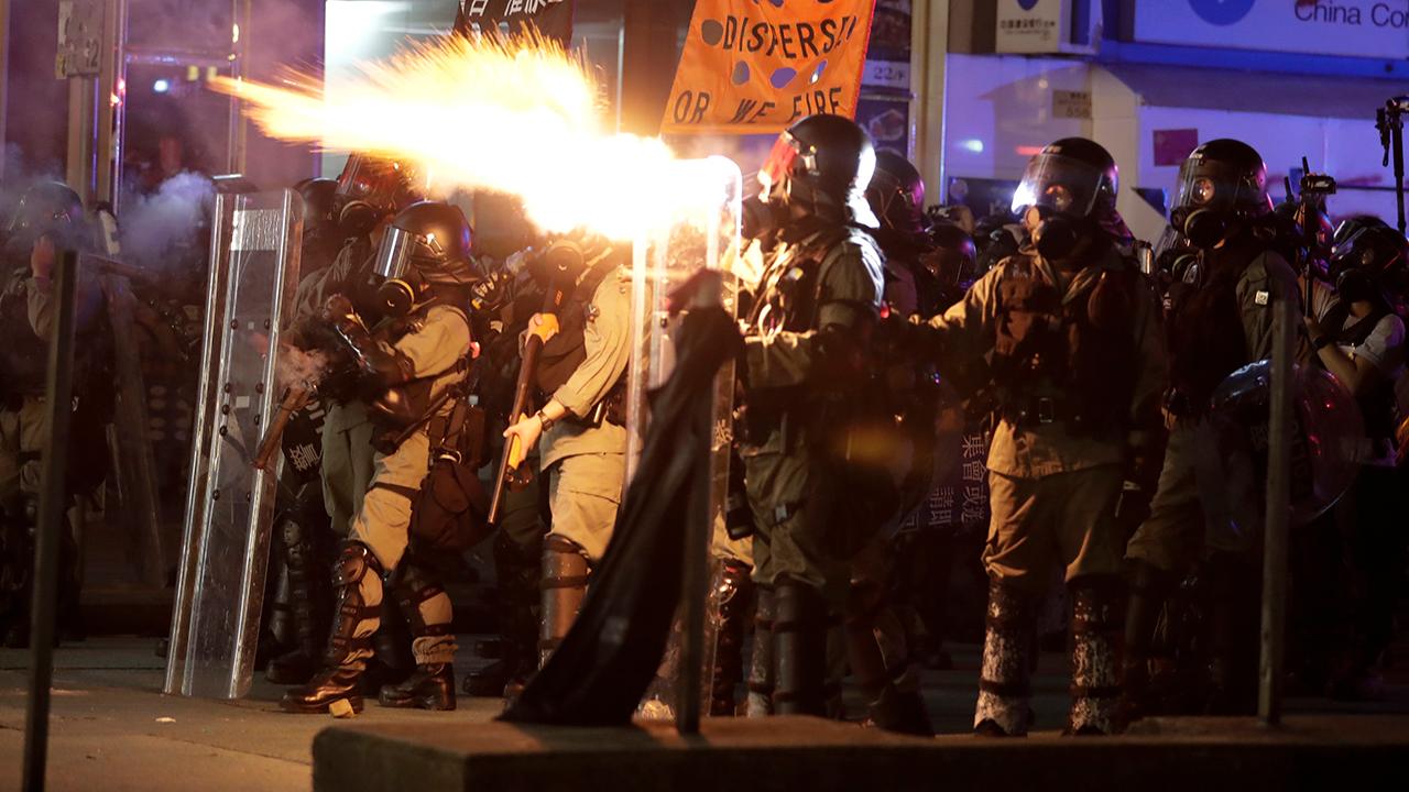 Sen. Hawley describes 'brutal tactics' being used against protesters in Hong Kong