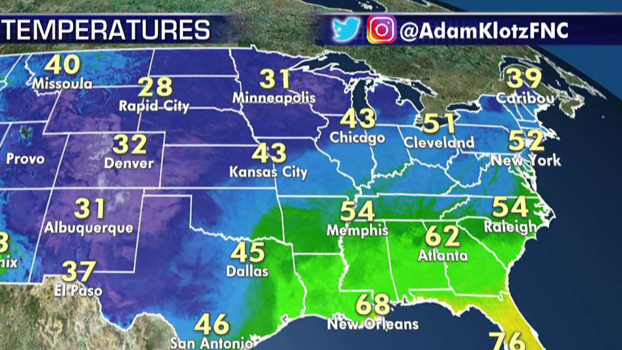 National forecast for Friday, October 25 | Fox News Video