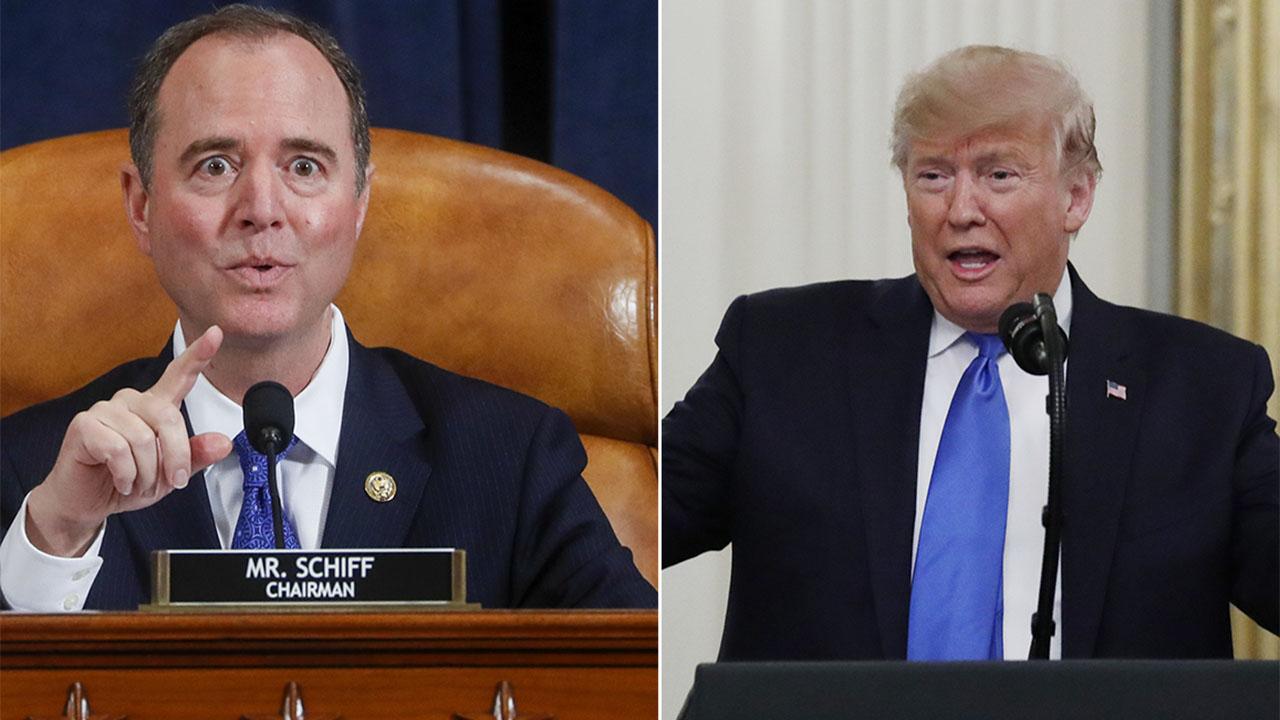 President Trump wants Rep. Adam Schiff, Ukraine whistleblower to testify in Senate impeachment trial