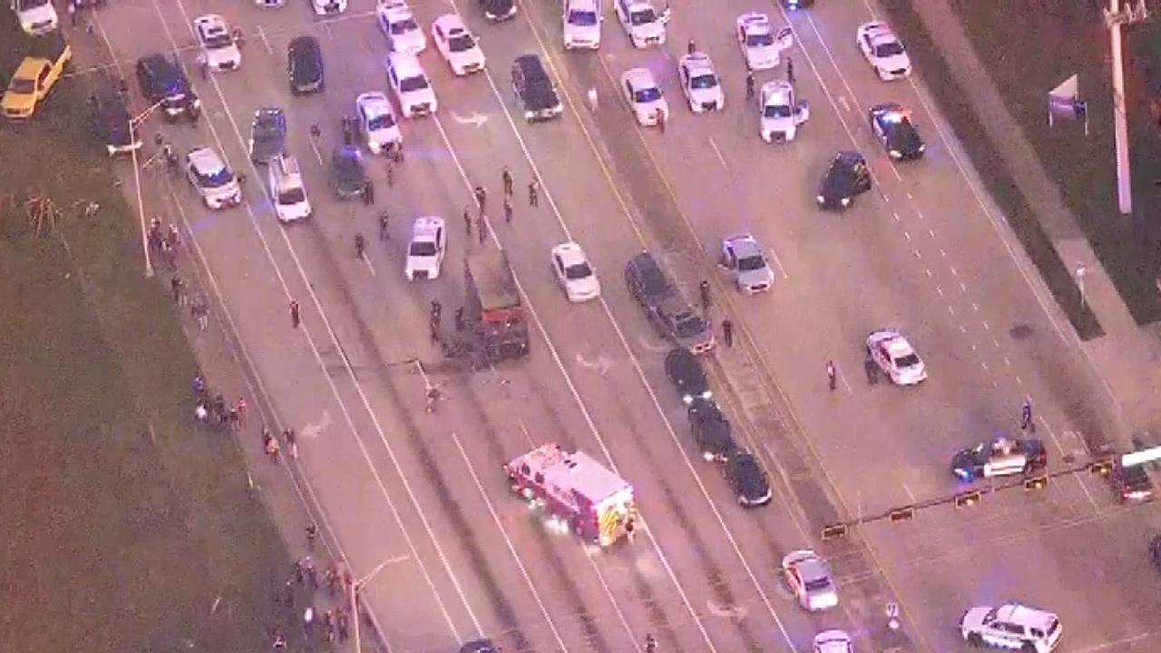 Florida high-speed chase of hijacked UPS truck ends in gunfire, multiple deaths